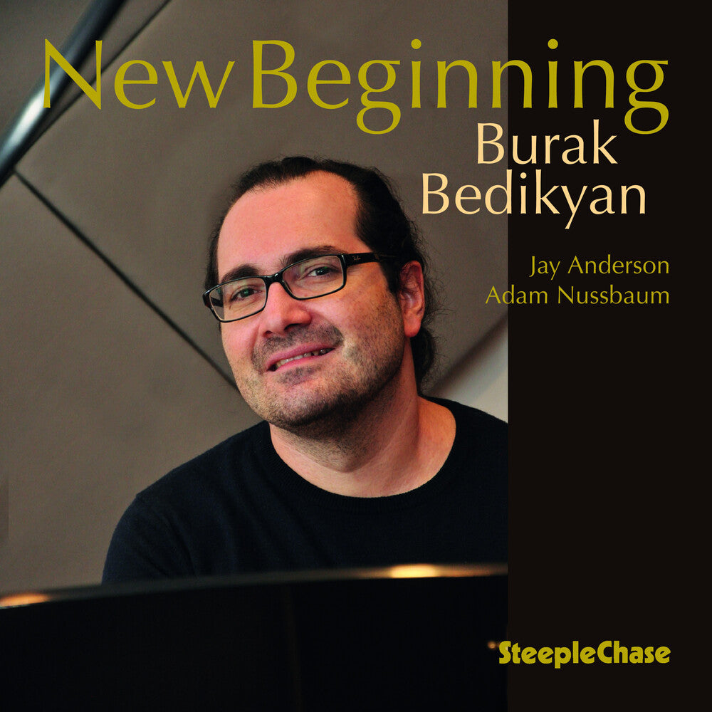 the album cover for Burak Bedikyan - New Beginning