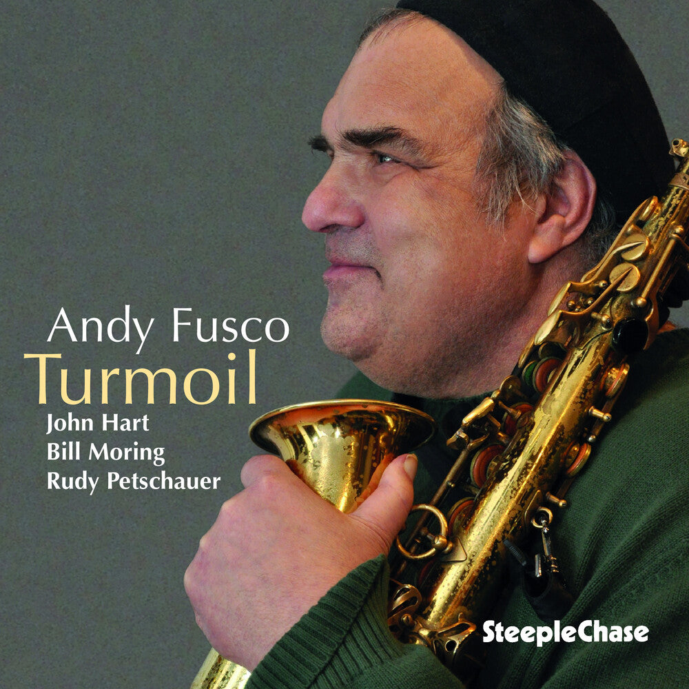 the album cover for Andy Fusco - Turmoil