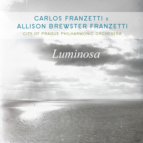 the album cover for Carlos Franzetti / Franzetti,Allison Brewster - Luminosa