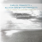 the album cover for Carlos Franzetti / Franzetti,Allison Brewster - Luminosa