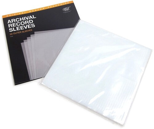 12" Outer Sleeves - Mobile Fidelity Archival Record Sleeves - 50 Count