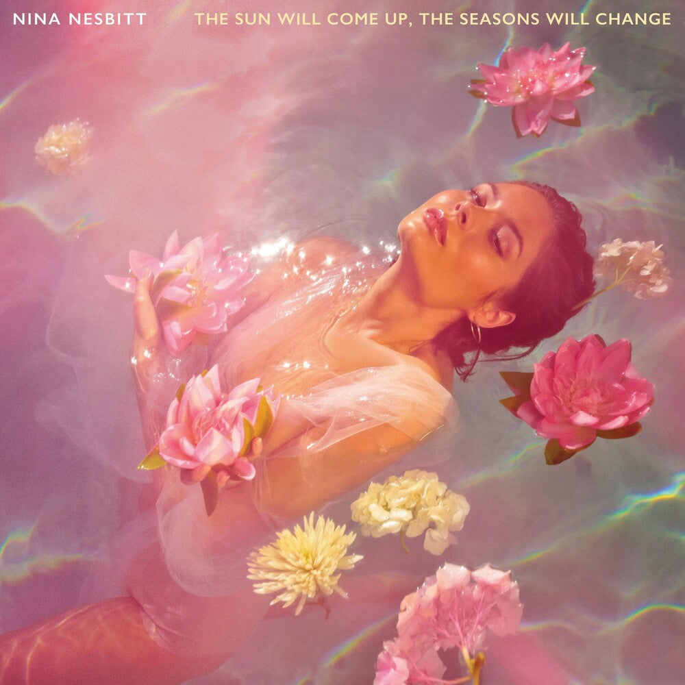 the album cover for Nina Nesbitt - The Sun Will Come Up, The Seasons Will Change [Pink LP]