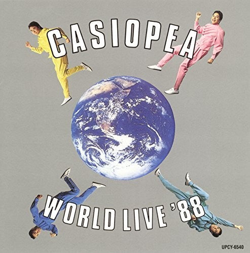 the album cover for Casiopea - Casiopea World Live 88 [Remastered] (Shm) (Jpn)