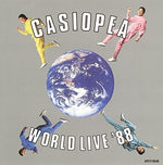 the album cover for Casiopea - Casiopea World Live 88 [Remastered] (Shm) (Jpn)