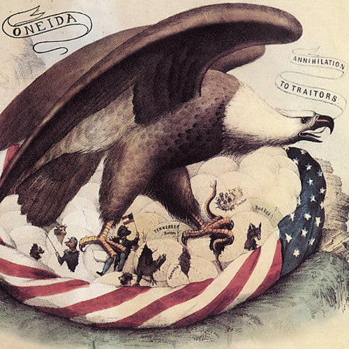 the album cover for Oneida - Enemy Hogs