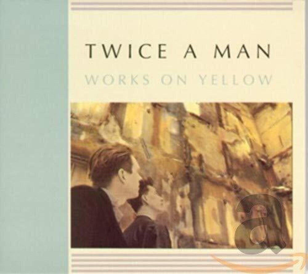 the album cover for Twice A Man - Works On Yellow [Import]