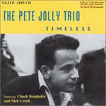 the album cover for Pete Jolly Trio - Timeless