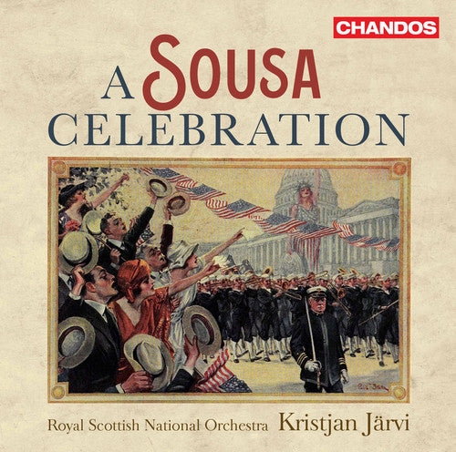 the album cover for Kristjan JÃ¤rvi - A Sousa Celebration