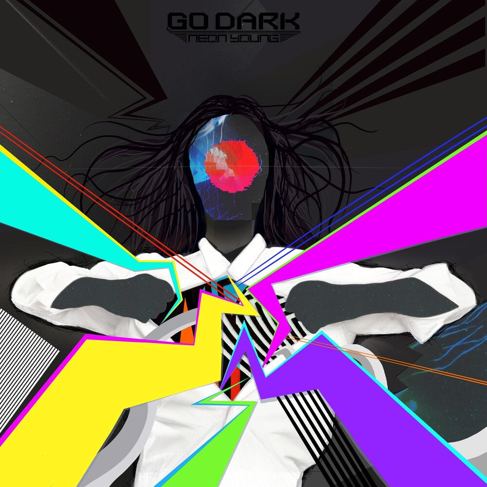 the album cover for Go Dark - Neon Young
