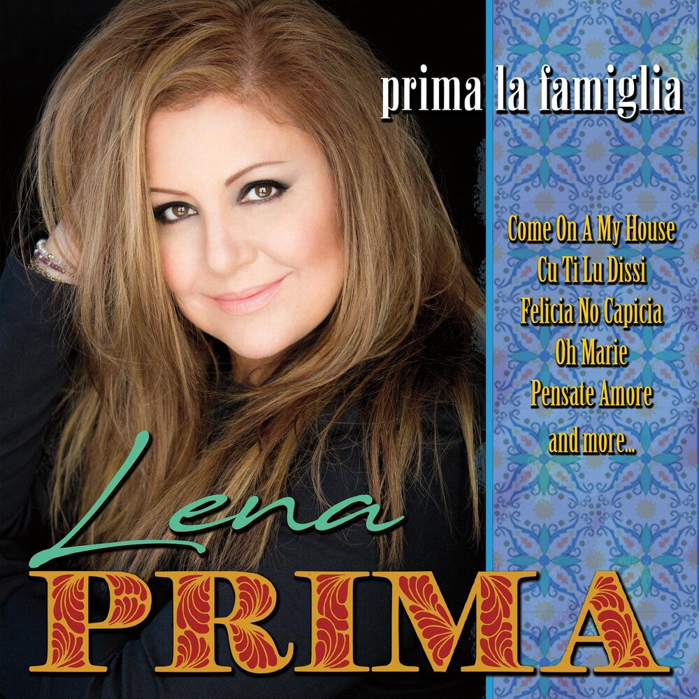 the album cover for Lena Prima - Prima La Famiglia