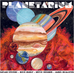 the album cover for Sufjan Stevens - Planetarium [LP]