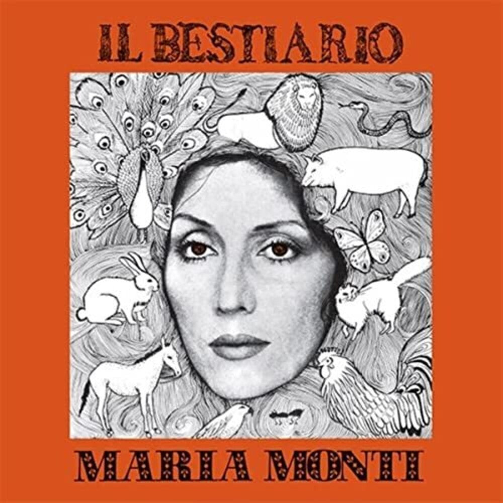 the album cover for Maria Monti - IL BESTIARIO