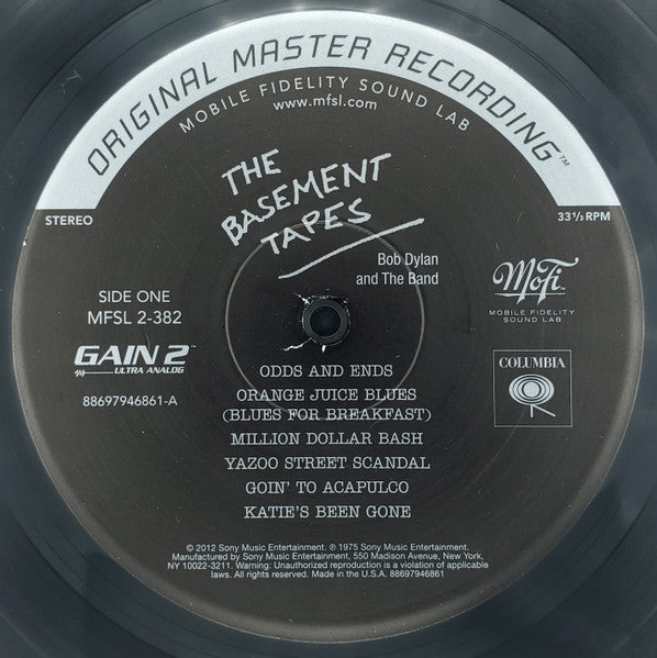 Bob Dylan & The Band : The Basement Tapes (2xLP, Album, Ltd, Num, RE, RM, 180)
