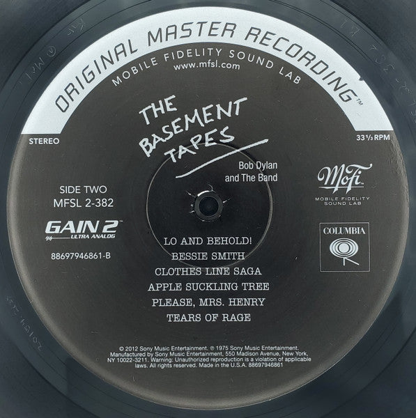 Bob Dylan & The Band : The Basement Tapes (2xLP, Album, Ltd, Num, RE, RM, 180)