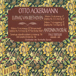 the album cover for Otto Ackermann - Ludwig van Beethoven & Antonin Dvorak Otto Ackermann