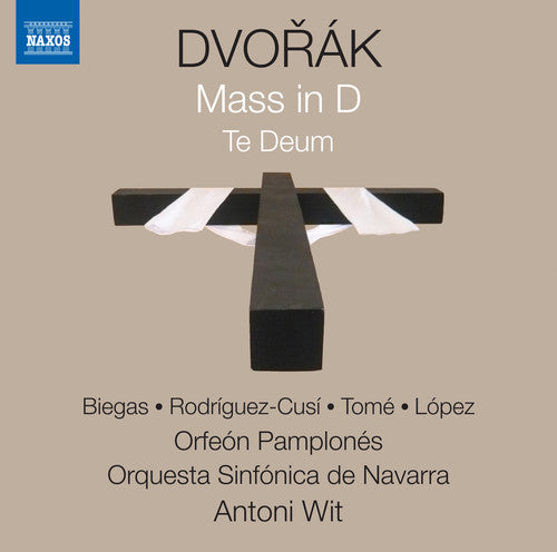 the album cover for Antoni Wit - Antonin Dvorak: Mass in D ''Te Deum''