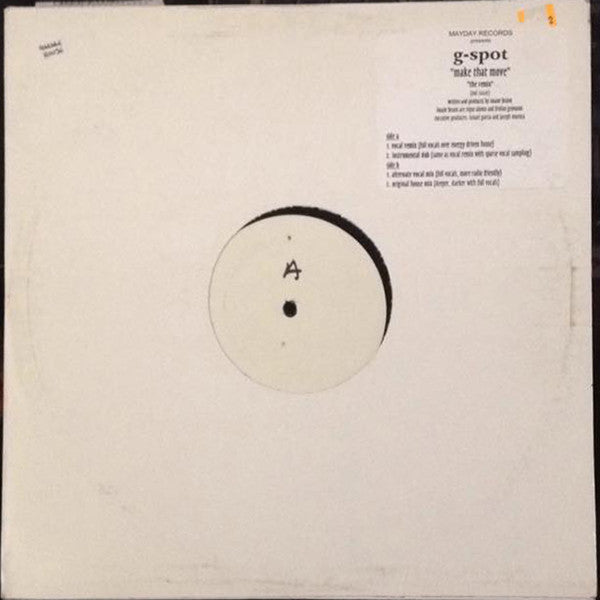 G-Spot (6) : Make That Move (The Remix) (12", W/Lbl)