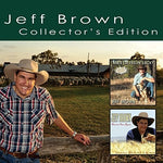 the album cover for Jeff Brown - Collectors Edition: Mate I'm Feelin Lucky / Harvest Time Again