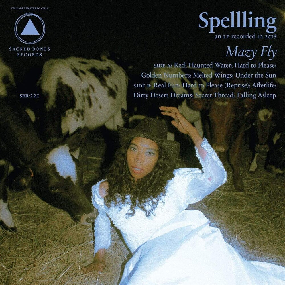 the album cover for SPELLLING - Mazy Fly