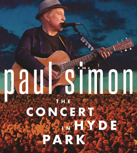 the album cover for Paul Simon - The Concert In Hyde Park [2CD w/Blu-ray]