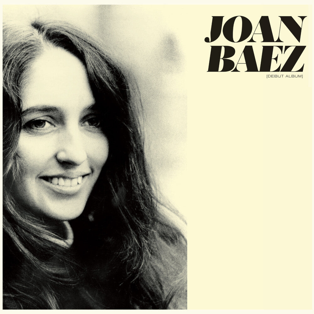 the album cover for Joan Baez - Joan Baez [Colored Vinyl] [180 Gram] (Ylw) (Spa)