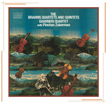the album cover for Brahms / Guarneri Quartet - String Quartets & Quin
