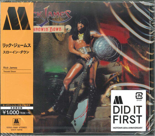 Rick James - Throwin' Down (CD)