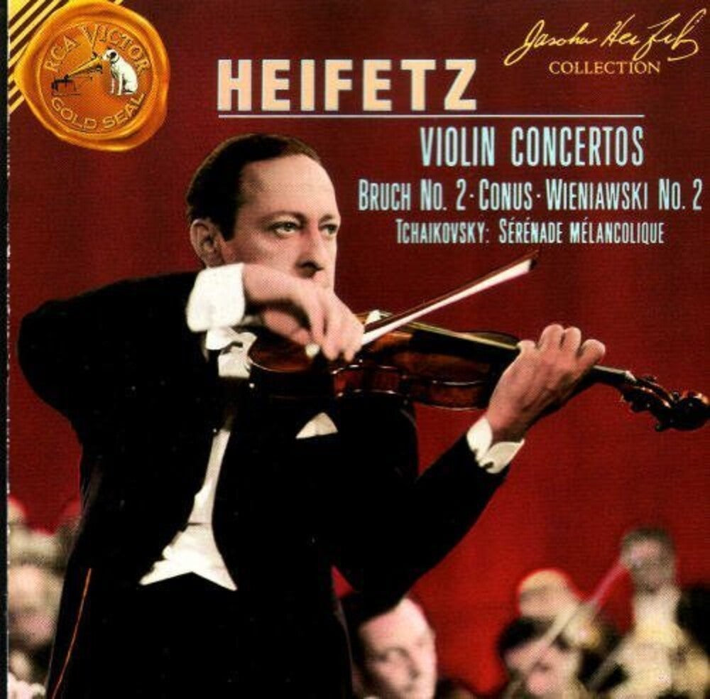 the album cover for Tchaikovsky / Heifetz - Violin Ctos