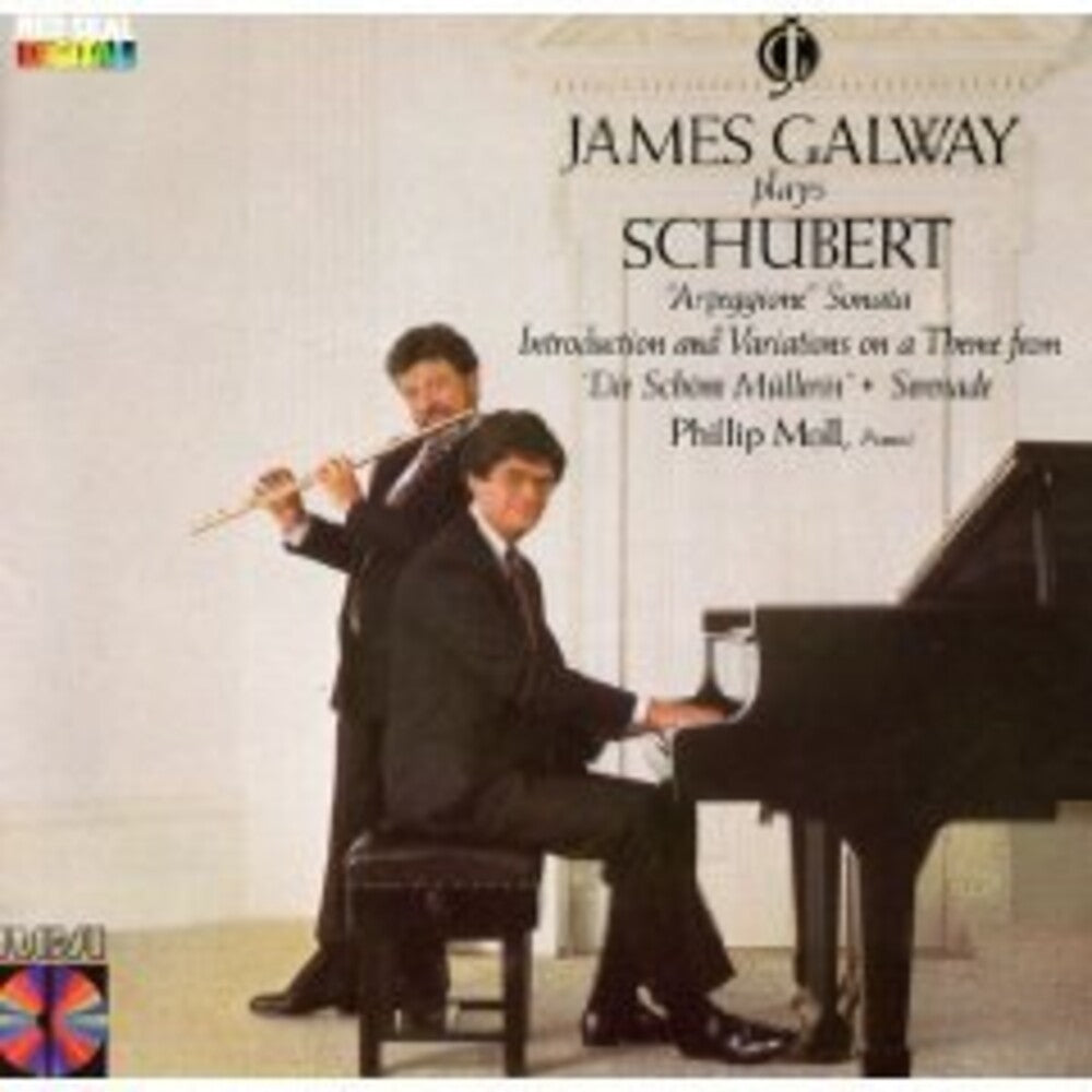 the album cover for Unknown Artist - James Galway Plays Schubert
