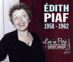 the album cover for Edith Piaf - Live In Paris 1958-1962