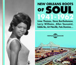 the album cover for Pomas; Barpolomew; Williams; Toussaint; Bo; Nevill - New Orleans Roots Soul 1941-62