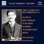 the album cover for FRITZ KREISLER - V 4: Complete Solo Recordings