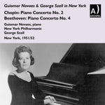 the album cover for Guiomar Novaes - Piano Concertos 2 & 4