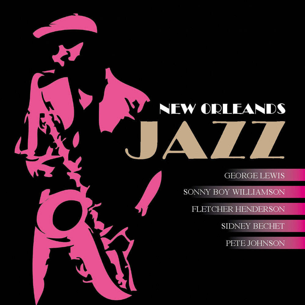 the album cover for Lewis; Henderson; Johnson; Willimson; Bechet - New Orleans Jazz