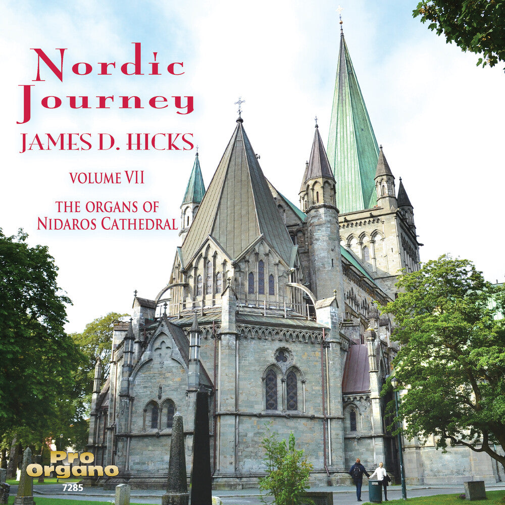 the album cover for James HicksD. - Nordic Journey, Vol. Vii - Org