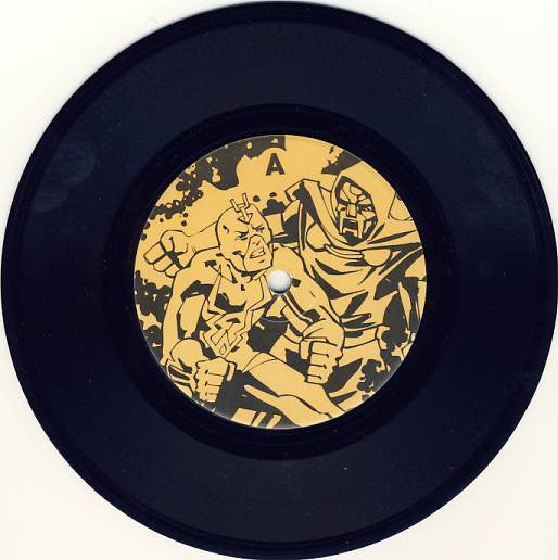 MF DOOM Vs. Inhumanz : Supervillains (7")