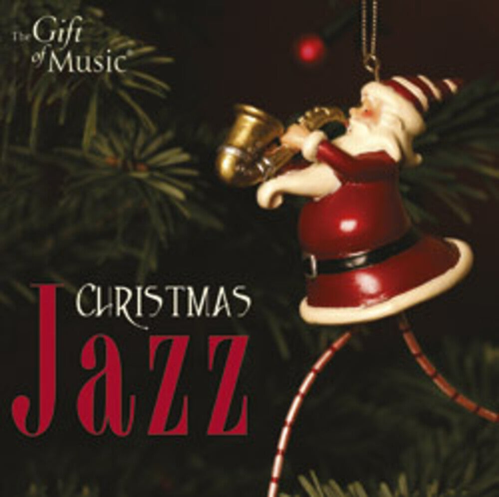 the album cover for Various - Christmas Jazz