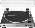 オーディオテクニカ AT-LP60X-GM ターンテーブル - フルオート - ベルトドライブ (ガンメタル/ブラック)
