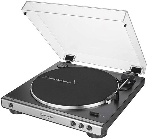 オーディオテクニカ AT-LP60X-GM ターンテーブル - フルオート - ベルトドライブ (ガンメタル/ブラック)