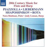the album cover for 20th Century Music For Flute & - 20th Century Music For Flute &