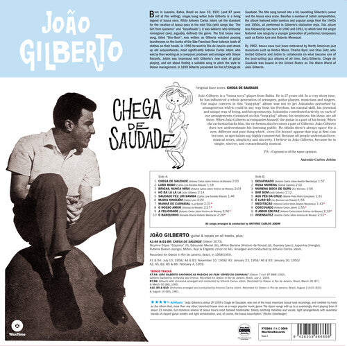 João Gilberto - Chega De Saudade (Vinyl)