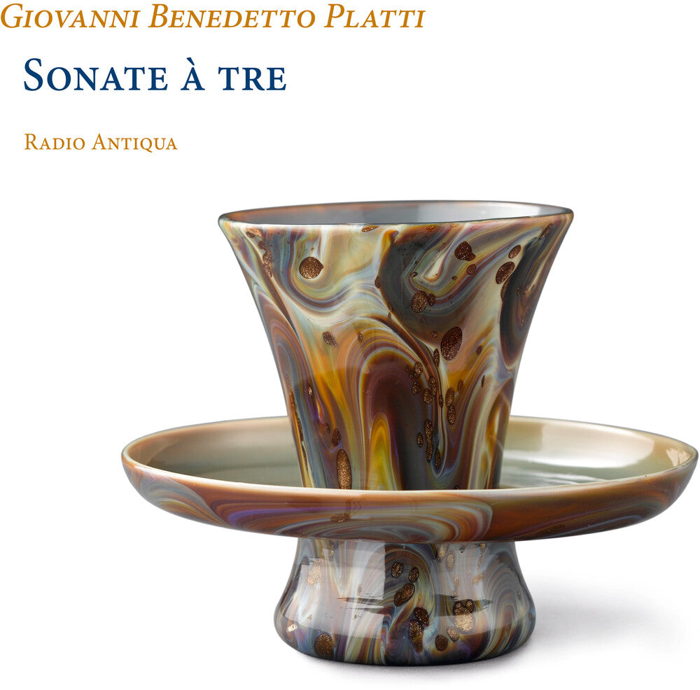 the album cover for Platti / Radio Antiqua - Sonate a Tre