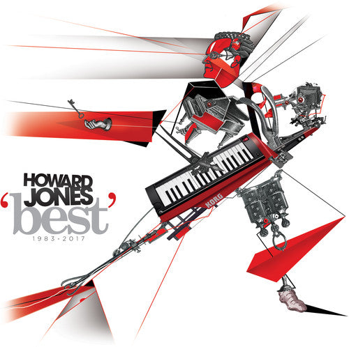 the album cover for Howard Jones - Best: 1983-2017