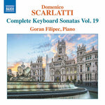 the album cover for Goran Filipec - Domenico Scarlatti: Complete Keyboard Sonatas 19