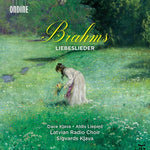 the album cover for Latvian Radio Choir - Brahms: Liebeslieder