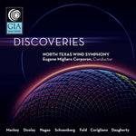 the album cover for Eugene Migliaro Corporon - Discoveries