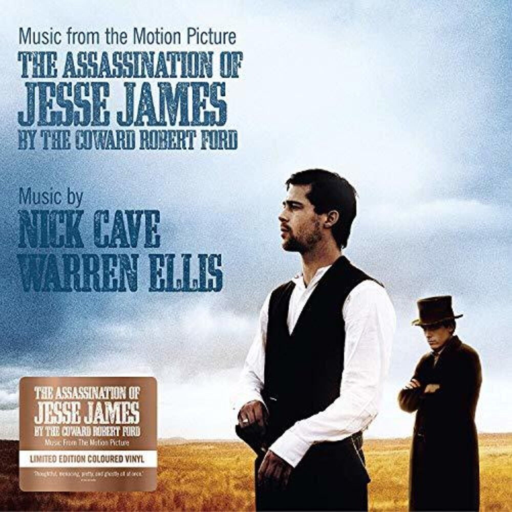 the album cover for Nick Cave & Warren Ellis - The Assassination of Jesse James by the Coward Robert Ford (Original Motion Picture Soundtrack) [LP]
