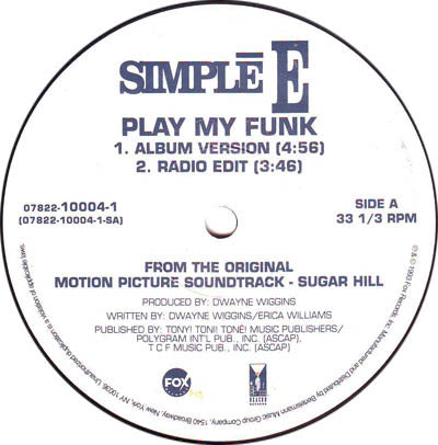Simplē E* : Play My Funk (12")
