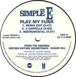 Simplē E* : Play My Funk (12")