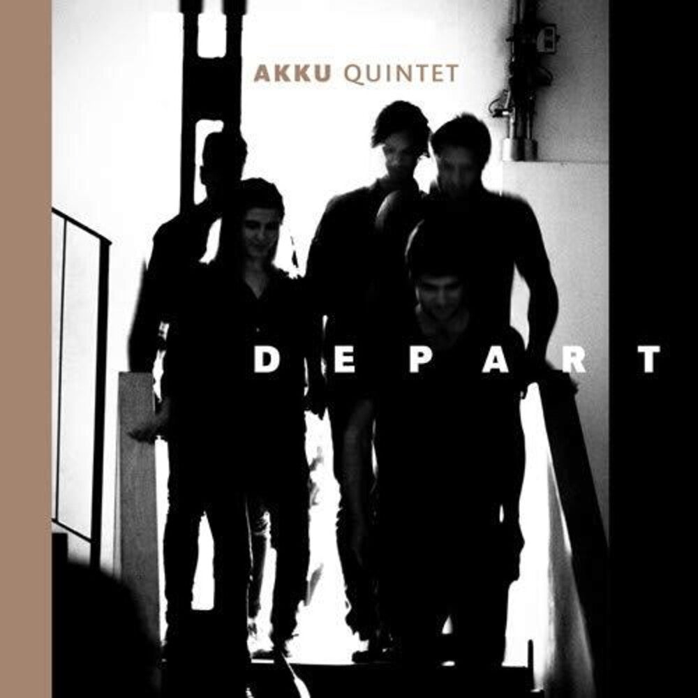 the album cover for AKKU quintet - Depart